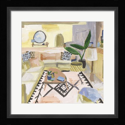 Framed Sunshine Inside III Print