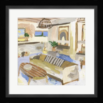 Framed Sunshine Inside IV Print