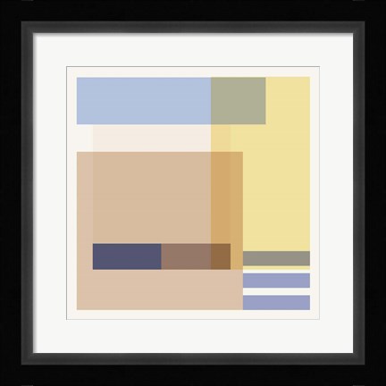 Framed Hazy Days II Print