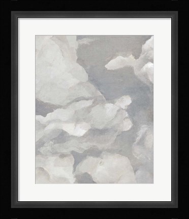 Framed Scattered Sky I Print