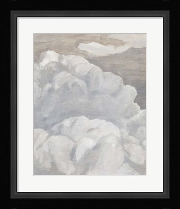 Framed Scattered Sky II Print