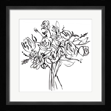 Framed Bouquet a Day II Print
