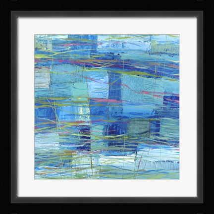 Framed Monocromo Oceano Print