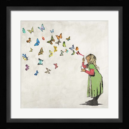 Framed thing of beauty... Print