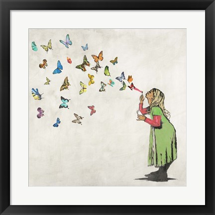 Framed thing of beauty... Print