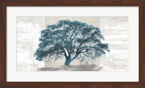 Framed Octanium Tree Panel Print