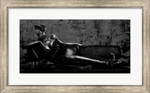 Framed Dark Lady Print