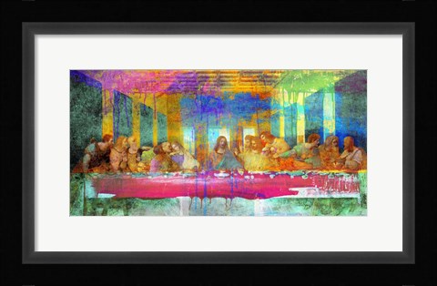 Framed Last Supper 2.0 Print