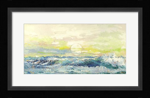Framed Onde del Mattino Print