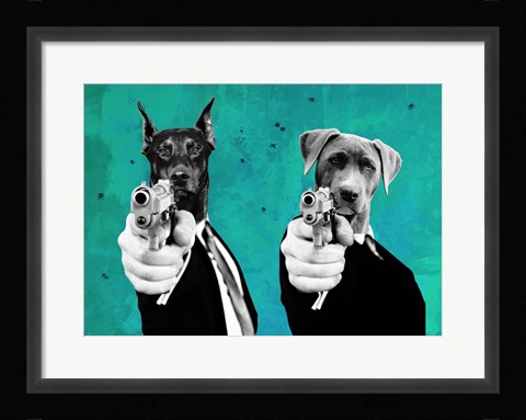 Framed Reservoir Dogs (Pop Version) Print