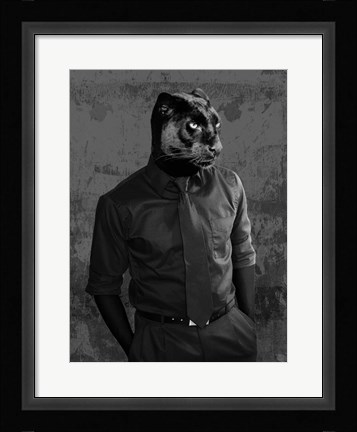 Framed Dark Knight Print