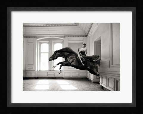 Framed Aperitif (BW) Print