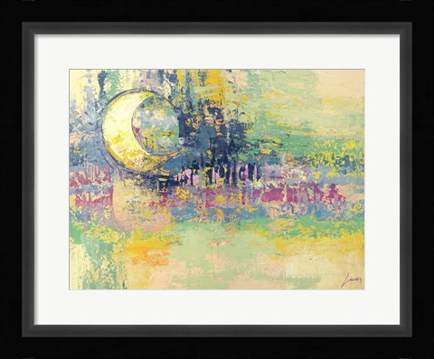 Framed Riflessi di Luna Print