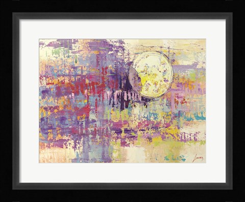 Framed Luna Crescente Print