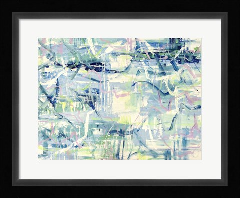 Framed Agua de Mar Print