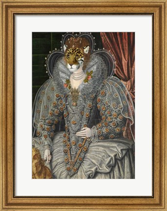 Framed Lady Print