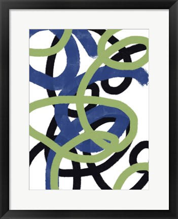 Framed Scribble No. 2 Print