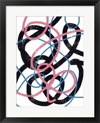 Framed Scribble No. 4 Print