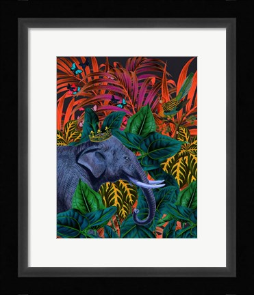 Framed Tropical Jungle Print