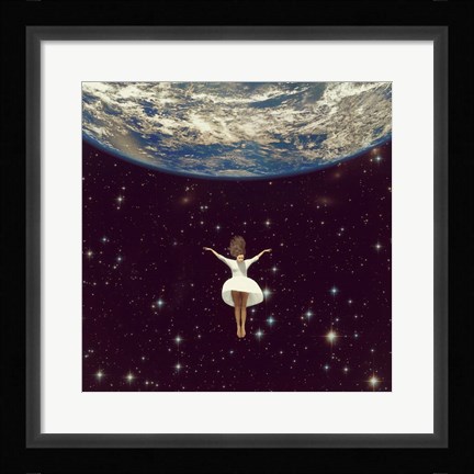 Framed Let It All Go Print