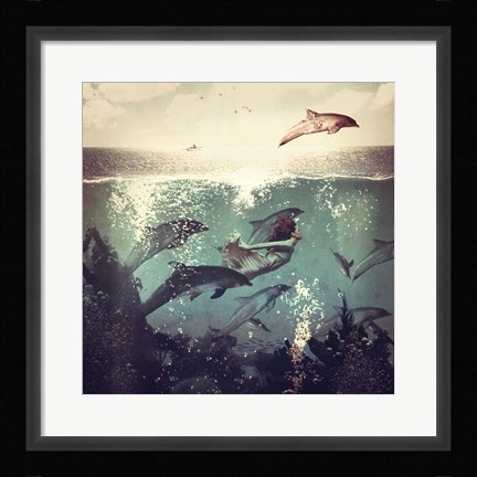 Framed My Favorite Morning Race Print