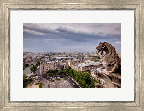 Framed Guardian of the City II Print