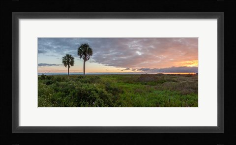 Framed Prairie Sunrise Print