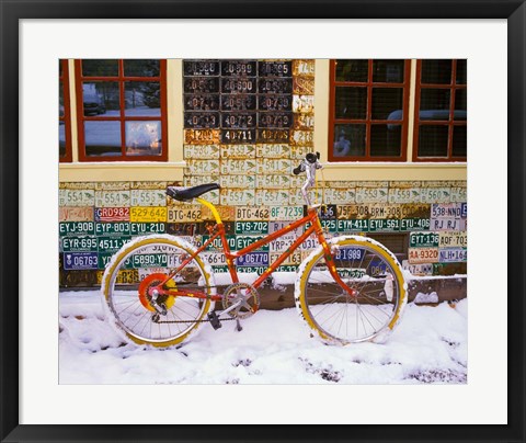 Framed CB Bike Print