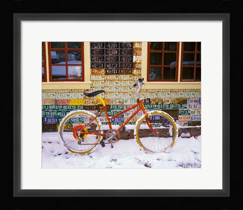Framed CB Bike Print