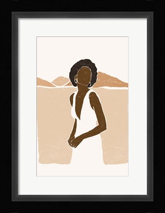 Framed Boho Landscape II Print