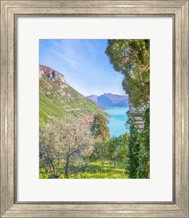 Framed Lago di Como View No. 1 Print