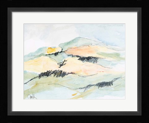 Framed Mt. Diablo No. 1 Print