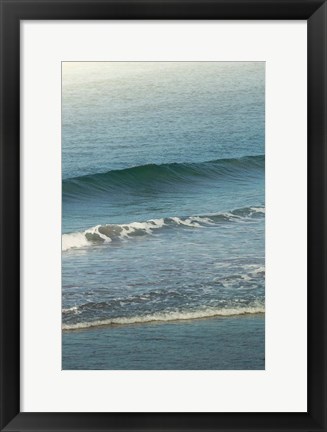 Framed White Oceans 57 Print