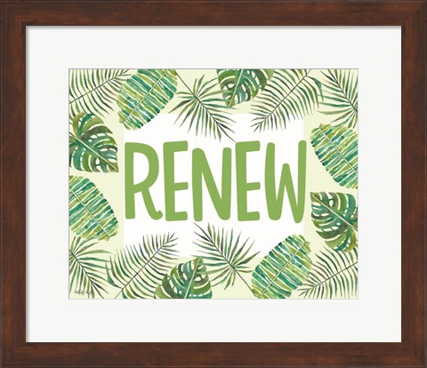 Framed Renew Print