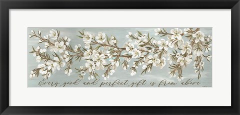 Framed Every Good and Perfect Gift Print