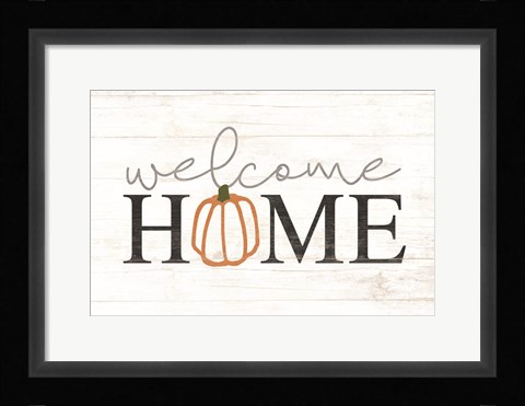 Framed Welcome Home Print