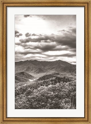 Framed Mountain View Print