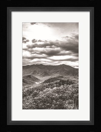 Framed Mountain View Print