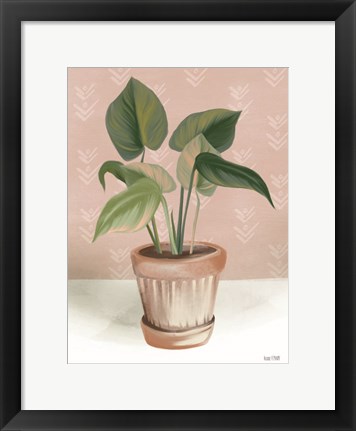 Framed House Prayer Plant Print