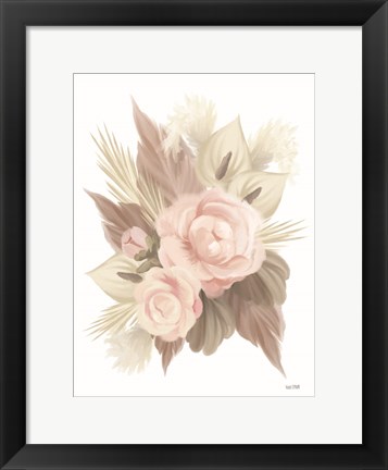 Framed Bohemian Bouquet Print
