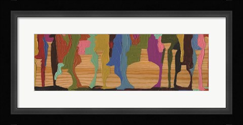 Framed Negative Space Vase Print