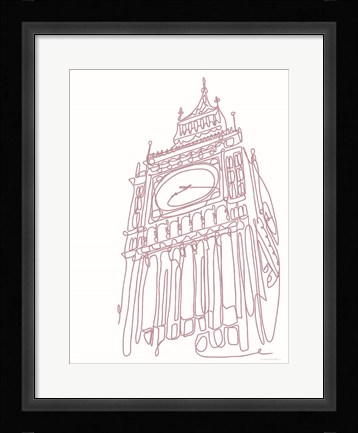 Framed Big Ben Print