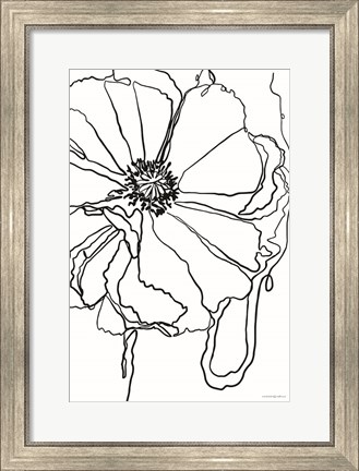 Framed Peace Within the Folds Print