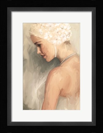 Framed Swim Cap Print