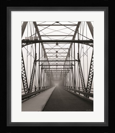 Framed Life is a Bridge Print