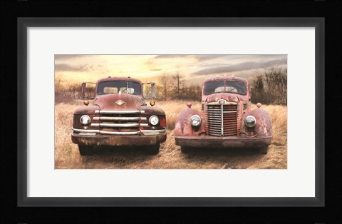 Framed I Like Big Trucks Print
