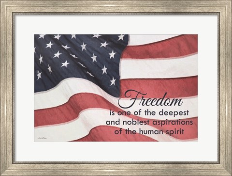 Framed Freedom Is? Print