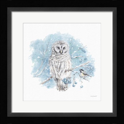 Framed Let it Snow 06 Print