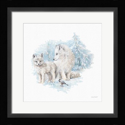 Framed Let it Snow 07 Print