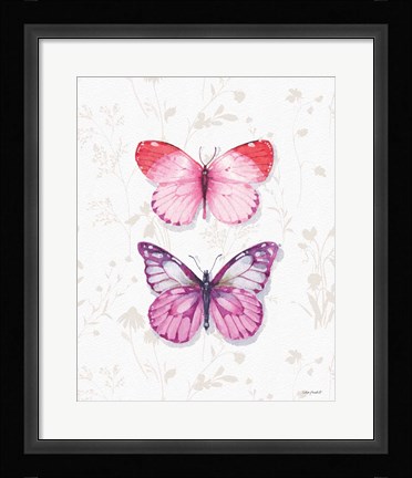 Framed Obviously Pink 10A Print